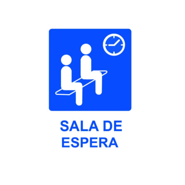 Señalética de sala de espera en guayaquil