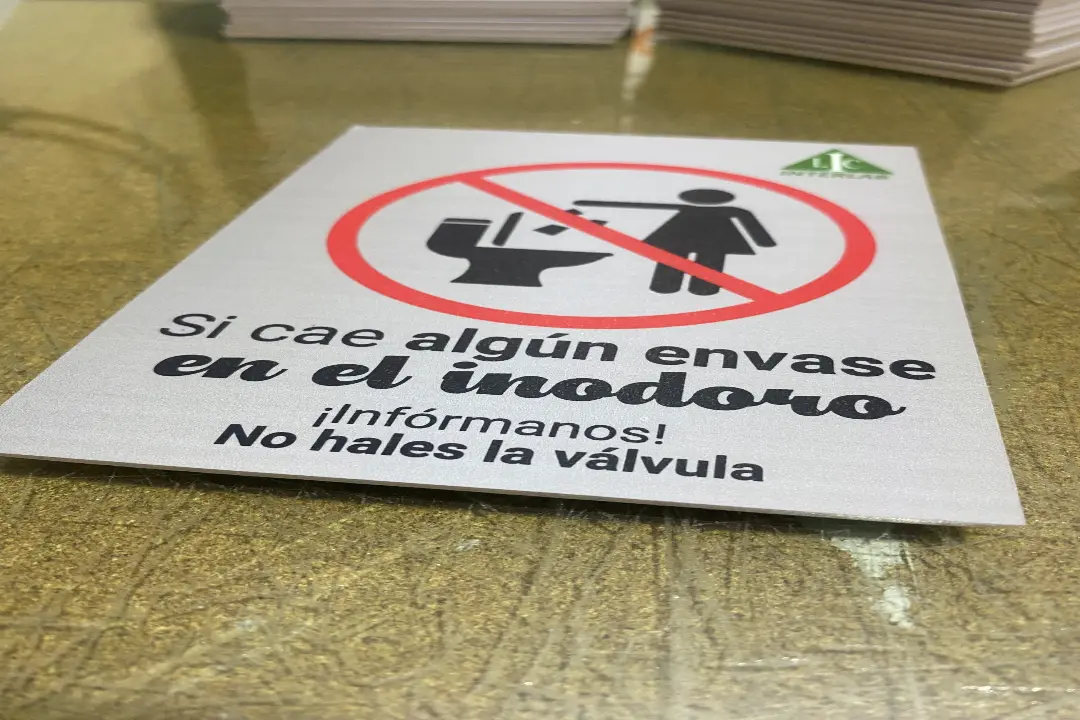 Señalética PVC en Guayaquil