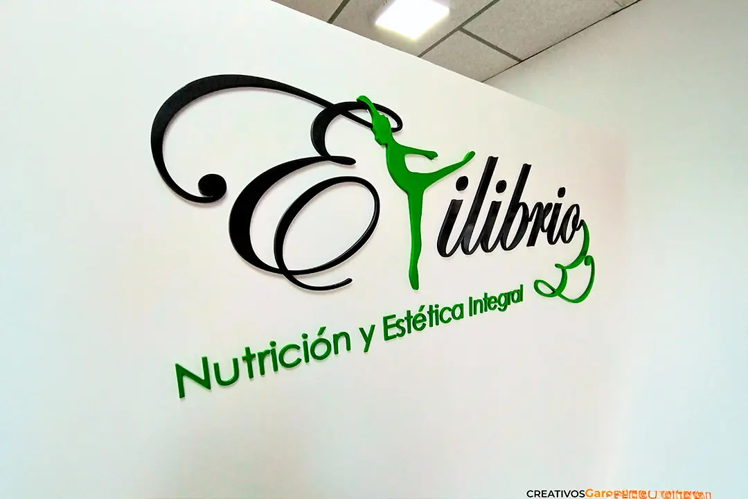 Letras corpóreas en Guayaquil, Ecuador