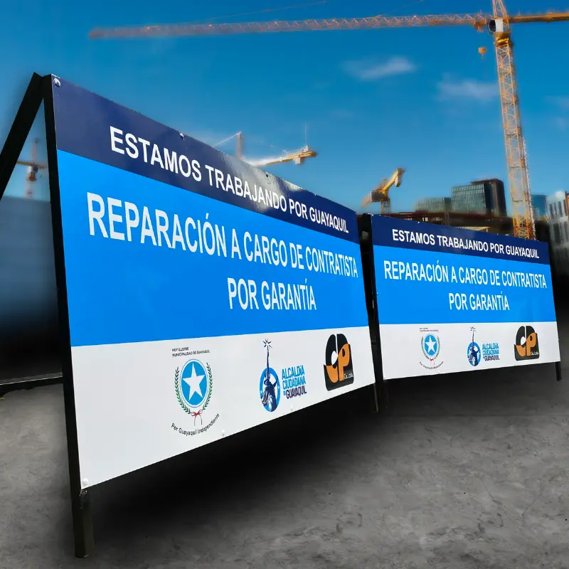 Letreros tipo A en guayaquil