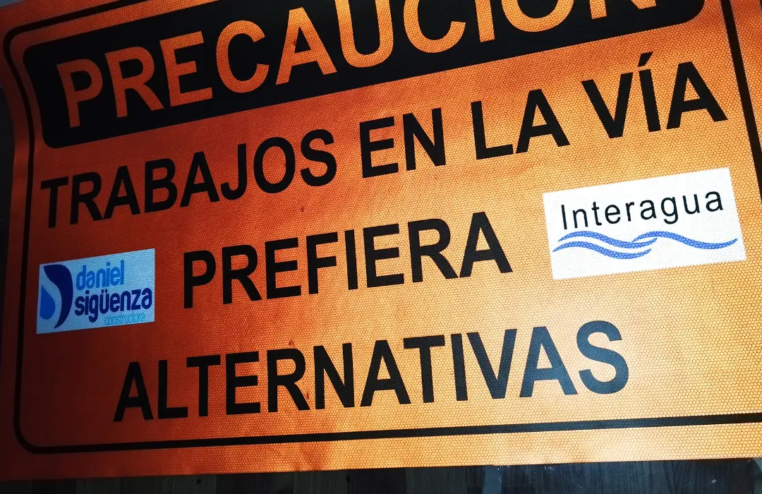 Señaletica reflectiva