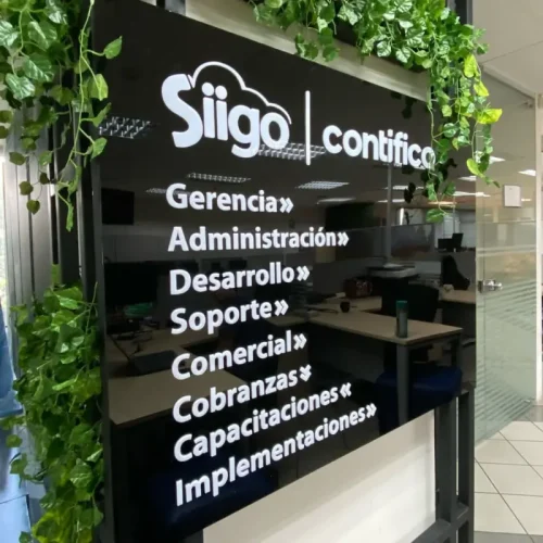 Letrero para negocio en guayaquil