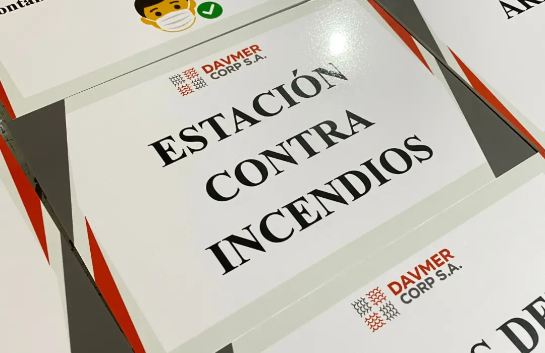 Señaletica en pvc guayaquil