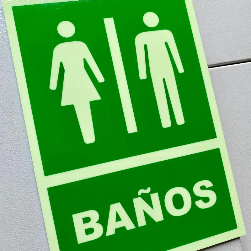 Señalética Baños Guayaquil