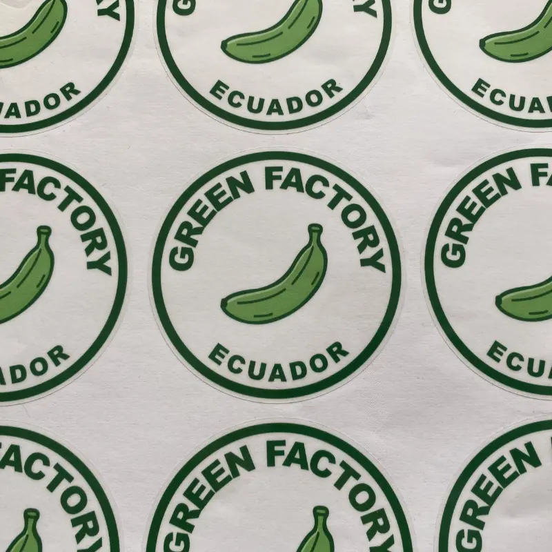 Etiquetas en vinilo transparente para frascos - Creativos Gared