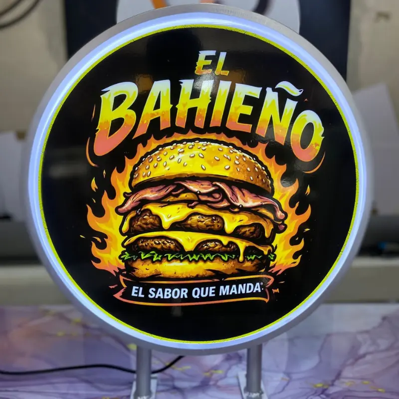 Letrero publicitario luminoso Guayaquil