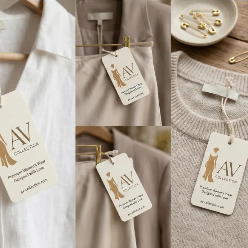 Hang tags etiquetas colgantes personalizadas - Creativos Gared