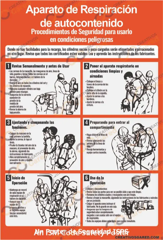 Señalética OMI Aparato de Respiración Autónomo Guayaquil